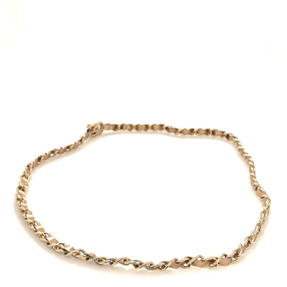 Chanel Metallic Lambskin CC Turnlock Chain Belt Gold 2 of 4