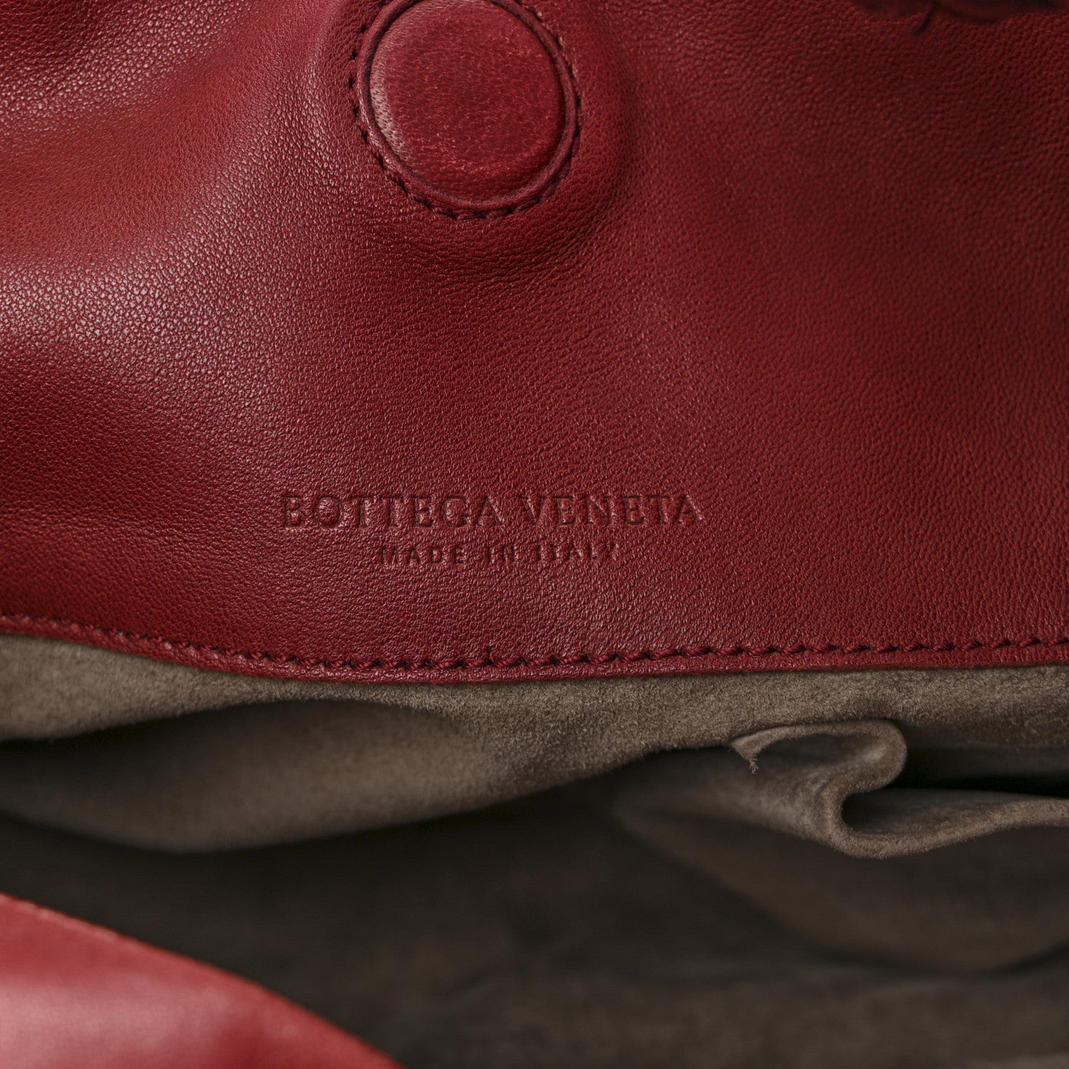 Bottega Veneta Nappa Intrecciato Medium Campana Hobo Red 6 of 14