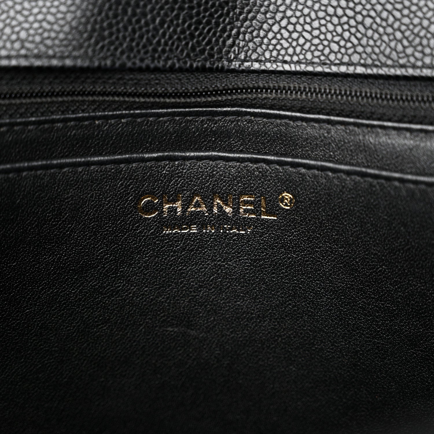 Chanel Caviar Maxi Single Flap Black 6 of 12