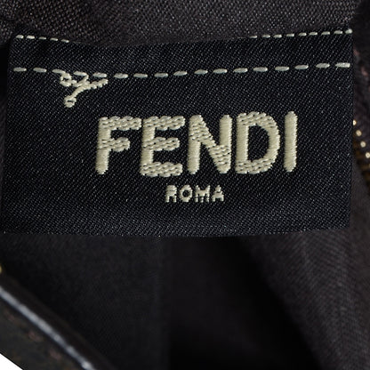 Fendi Pequin Spalmati Vitello Flamingo Hobo Bag Tobacco 9 of 10