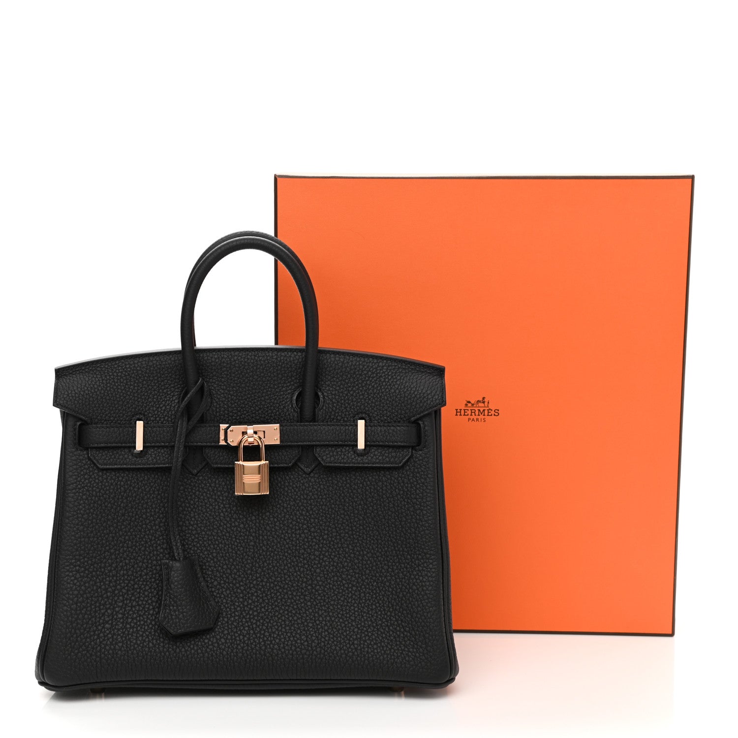 Hermes Togo Birkin 25 Black 12 of 12