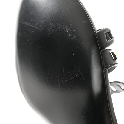 Hermes Nappa Ajaccio Sandals 39.5 Black 9 of 10