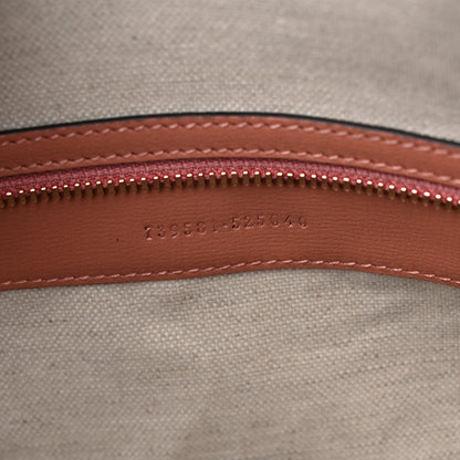 Gucci Monogram Azalea Calfskin Small Retro Interlocking G Duffle Bag Cloche Rose Pink 7 of 10