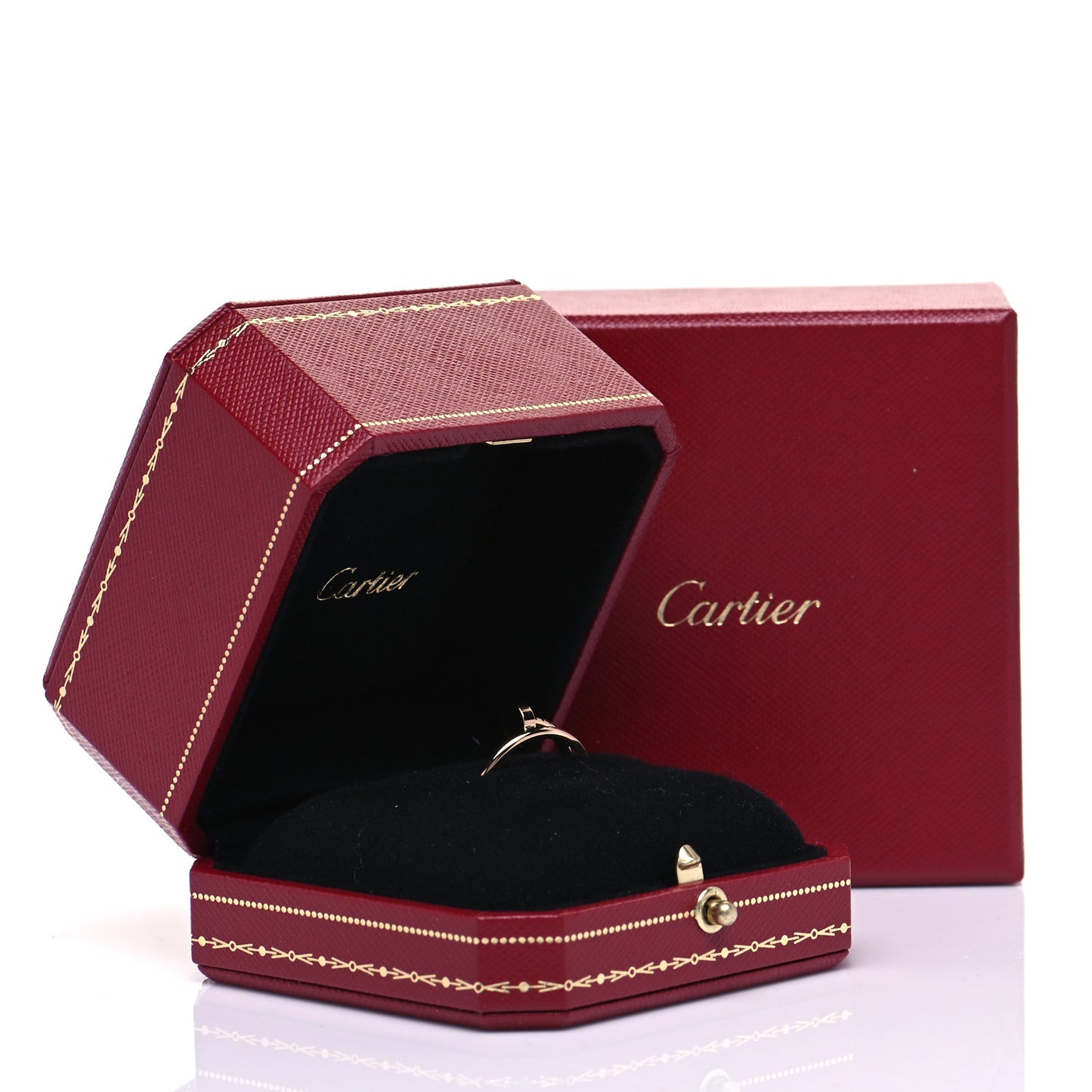 18K Pink Gold Small Juste Un Clou Ring 51 5.75