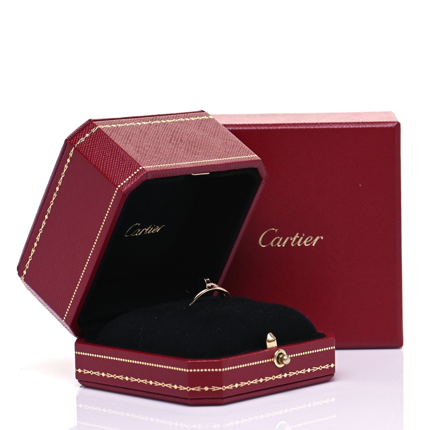 Cartier 18K Pink Gold Small Juste Un Clou Ring 51 5.75 5 of 5