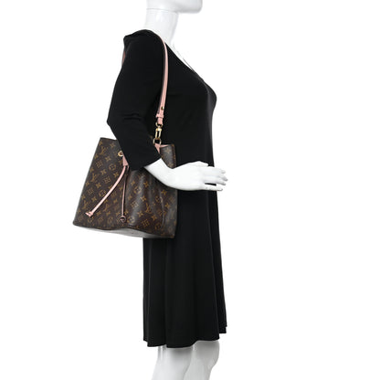 Louis Vuitton Monogram Neonoe MM Rose Poudre 2 of 11