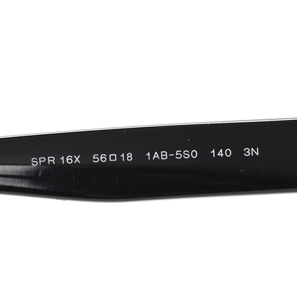 Prada Acetate Sunglasses SPR 16X Black 6 of 8