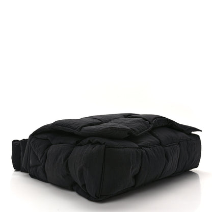 Bottega Veneta Nylon Intrecciato Padded Tech Maxi Cassette Bag Black 4 of 12