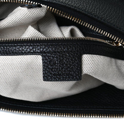 Gucci Pebbled Calfskin Large Soho Hobo Black 6 of 18