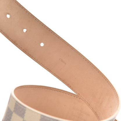 Louis Vuitton Damier Azur 40mm LV Initiales Belt 95 38 6 of 11