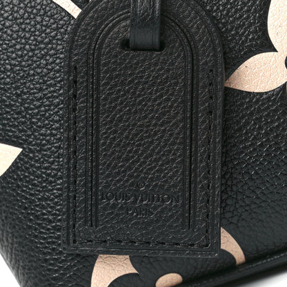 Louis Vuitton LOUIS VUITTON Empreinte Monogram Giant Petit Palais Black Beige 7 of 11