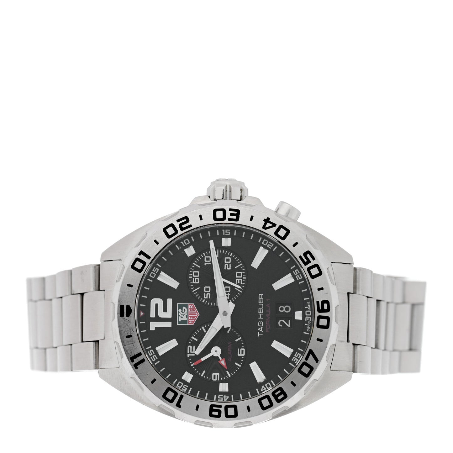 Stainless Steel 41mm Formula 1 Quartz Watch Black WAZ111A