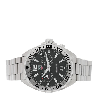 Tag Heuer Stainless Steel 41mm Formula 1 Quartz Watch Black WAZ111A 2 of 5
