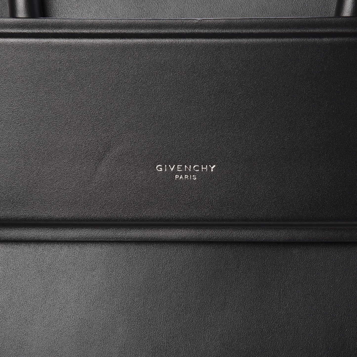 Smooth Calfskin Small Horizon Satchel Black