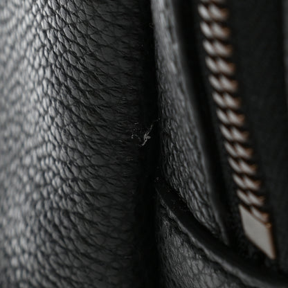 Gucci Grained Calfskin Logo Duffle Bag Black 16 of 16