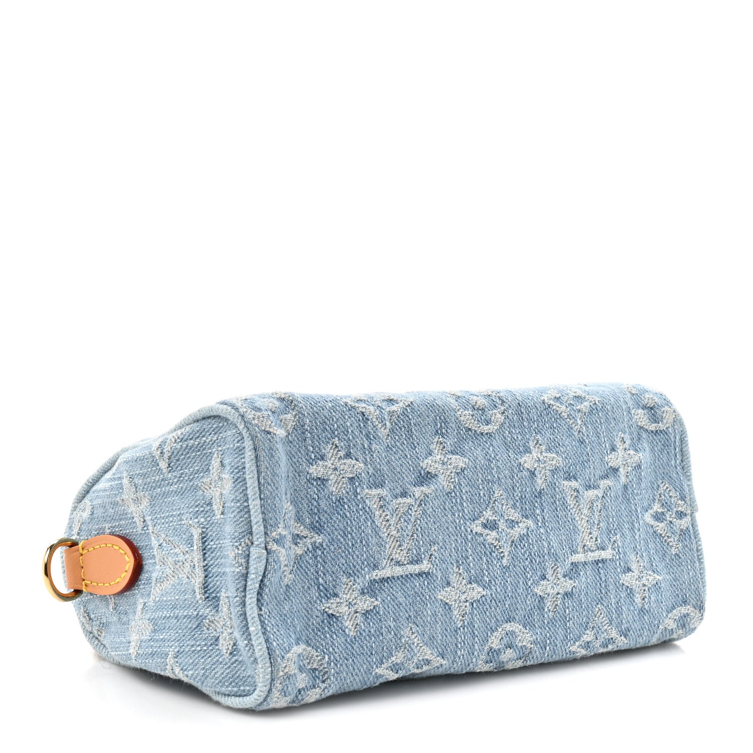 Louis Vuitton Monogram Denim Nano Speedy Sky Blue 4 of 9