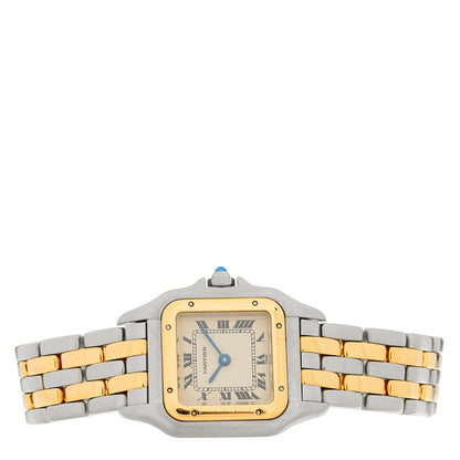 Cartier Stainless Steel 18K Yellow Gold 22mm Panthere Quartz Watch 2 of 4