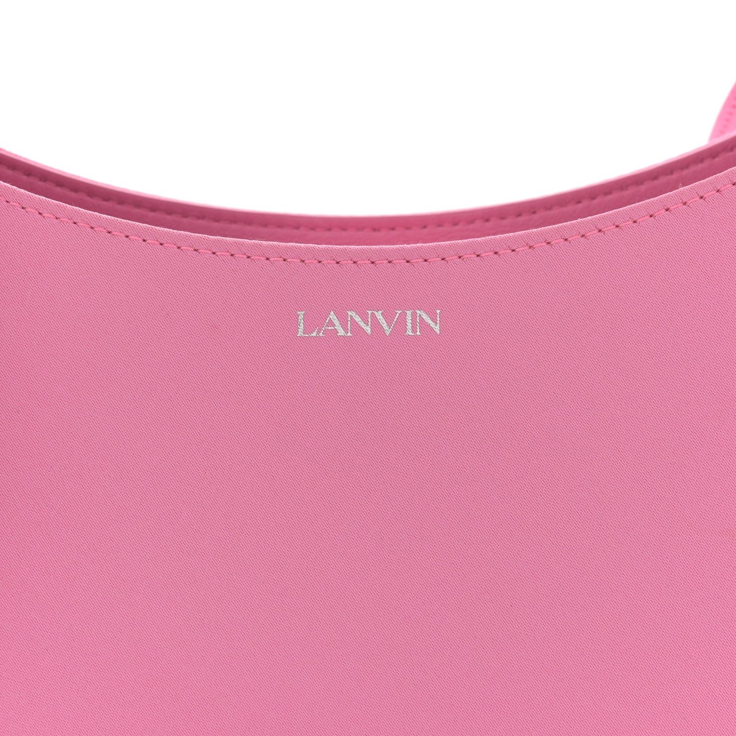 Lanvin Satin Cat Hobo Pink 7 of 10