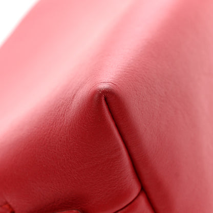 Saint Laurent Calfskin Cosmetic Case New Red 9 of 9