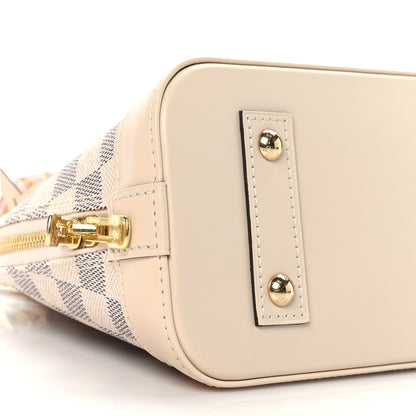 Louis Vuitton Damier Azur Braided Alma BB 6 of 7