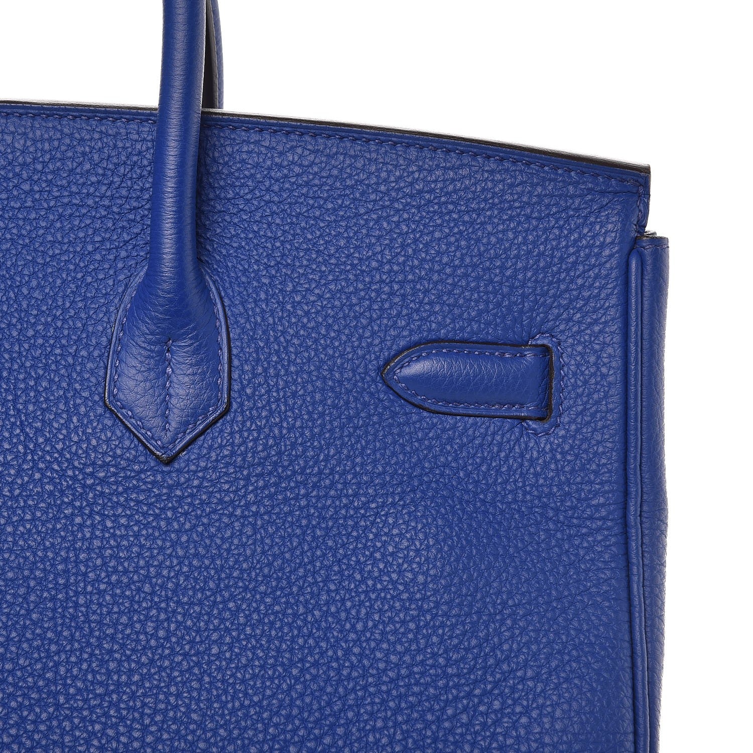 Hermes Togo Birkin 35 Bleu Electrique 29 of 32