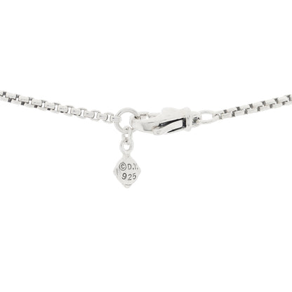 David Yurman Sterling Silver 14K Yellow Gold X Cross Necklace 4 of 6