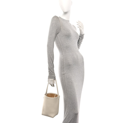The Row Grained Calfskin Small N/S Park Tote Ivory 2 of 10