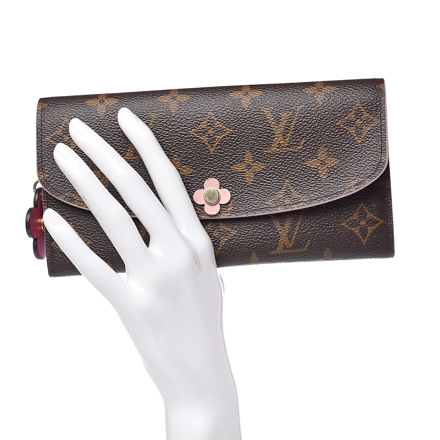Monogram Bloom Flower Emilie Wallet