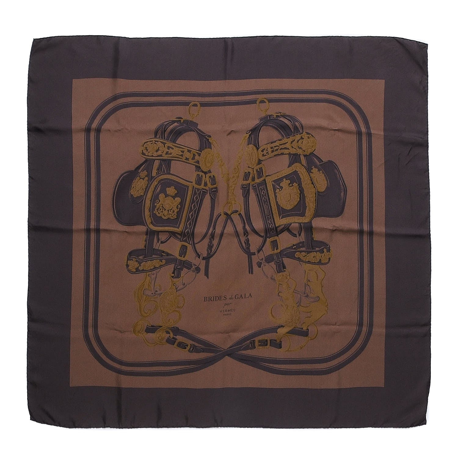 Hermes Silk Dip Dye Brides de Gala Scarf 90 1 of 6