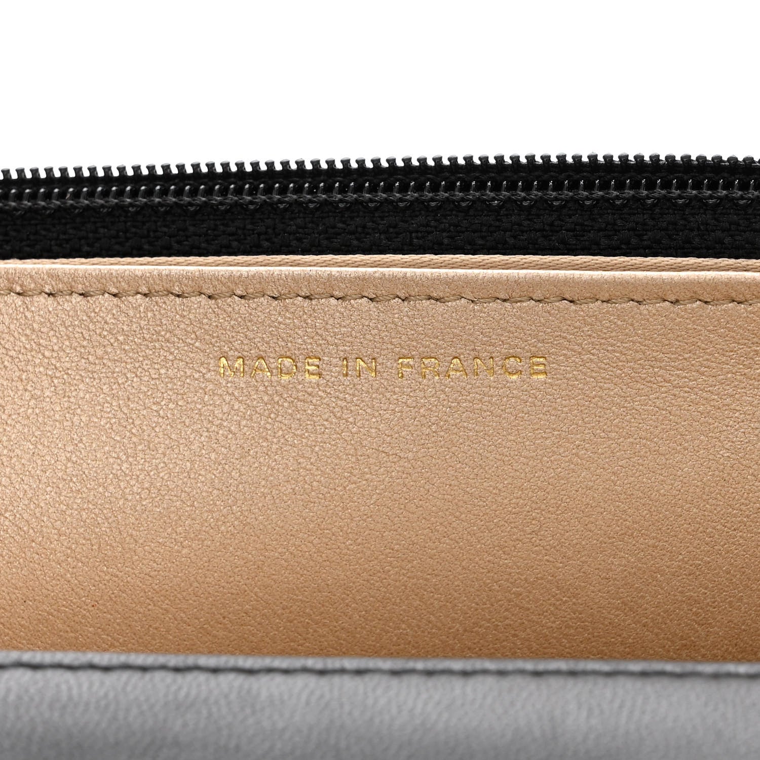 Chanel Lambskin Camellia Embossed Wallet on Chain WOC Black 7 of 12