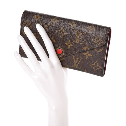 Louis Vuitton Monogram Josephine Wallet Red 2 of 7