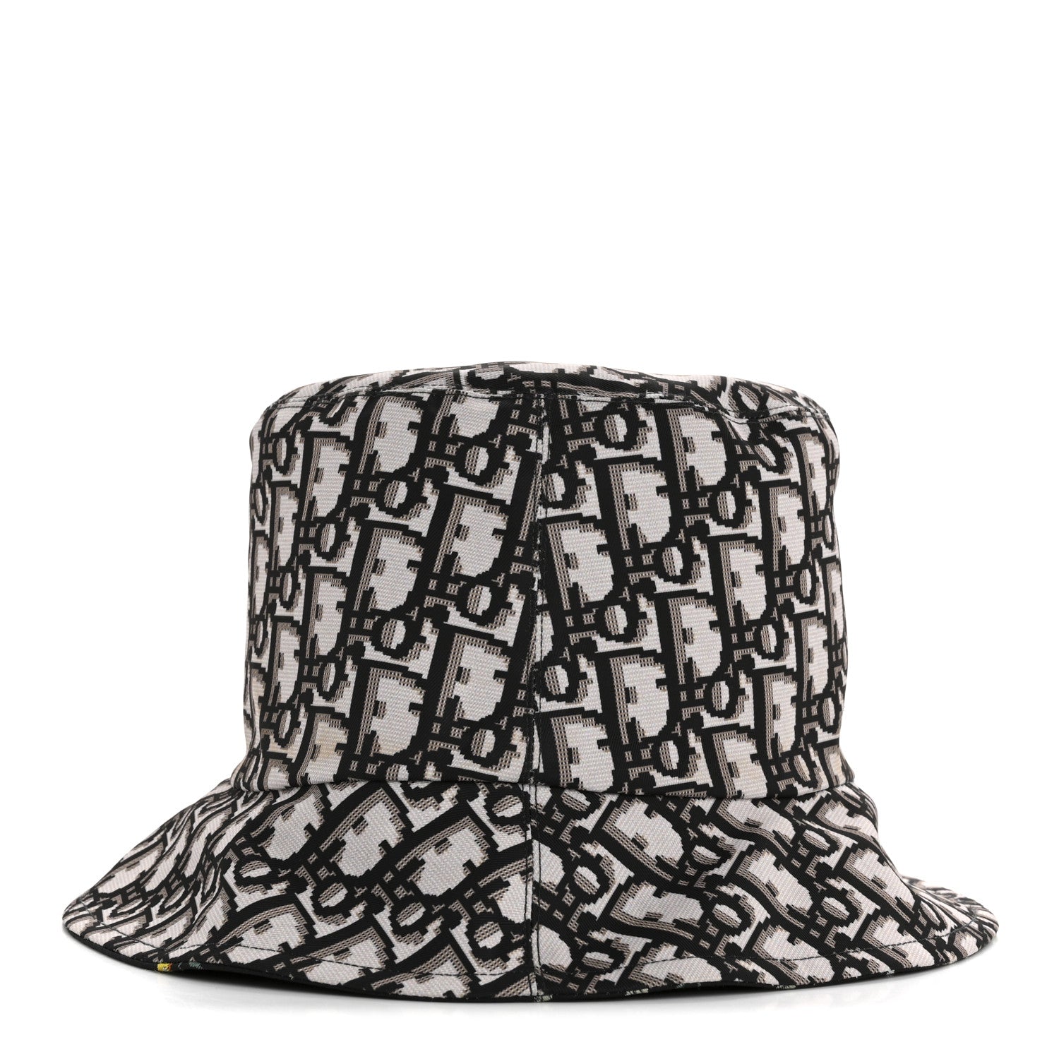 Christian Dior Oblique Floral Reversible Teddy-D Brim Bucket Hat 57 Multicolor 4 of 9