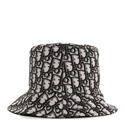 Christian Dior Oblique Floral Reversible Teddy-D Brim Bucket Hat 57 Multicolor 4 of 9