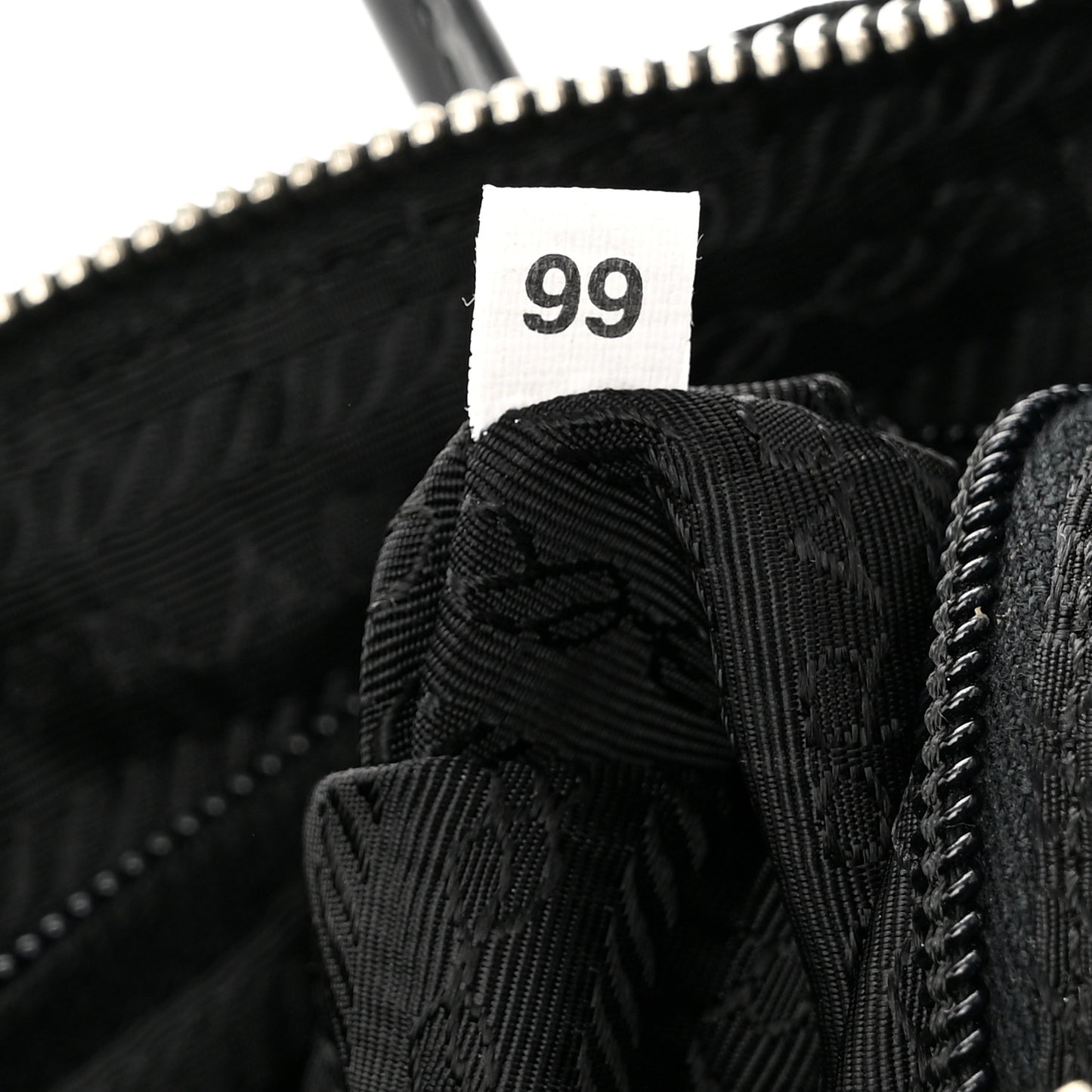 Nylon Spazzolato Bag Black