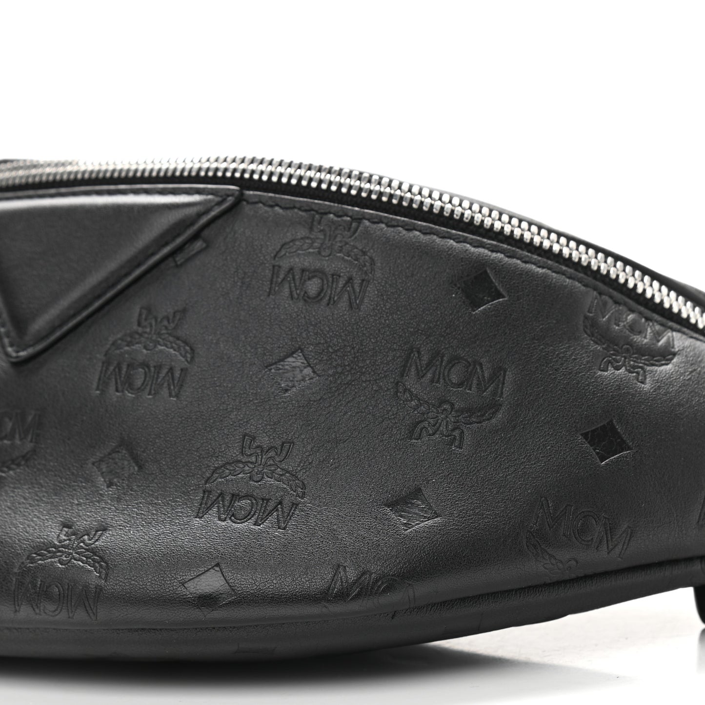 Calfskin Ottomar Monogram Fursten Belt Bag Black