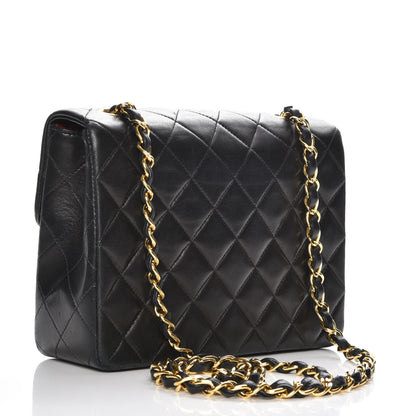 Chanel Lambskin Quilted Small Flap Black 3 of 9