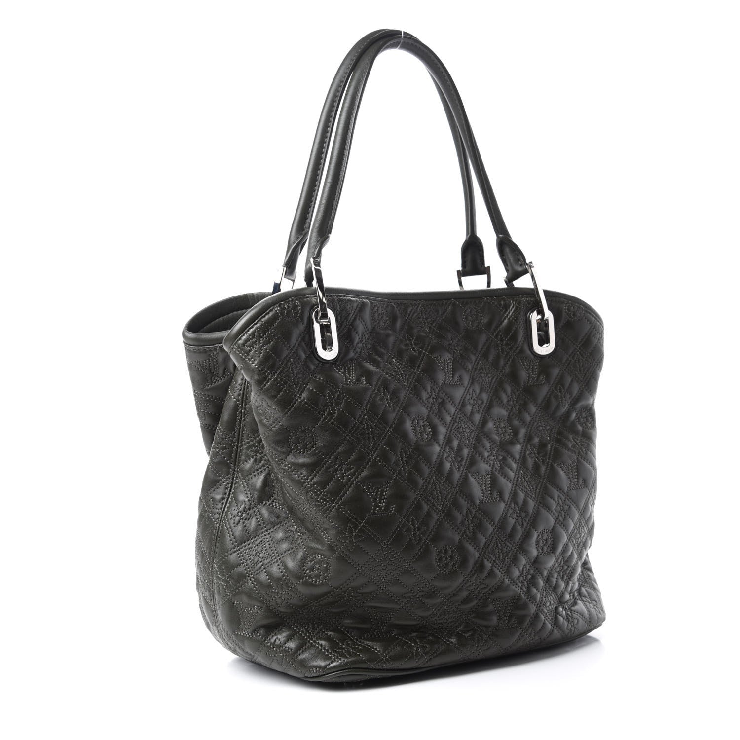 Louis Vuitton Monogram Lambskin Antheia Lilia PM Vert Bronze 3 of 11