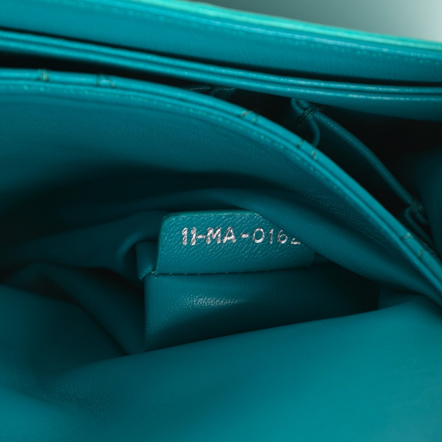 Christian Dior Ostrich Medium Miss Dior Flap Turquoise 8 of 13