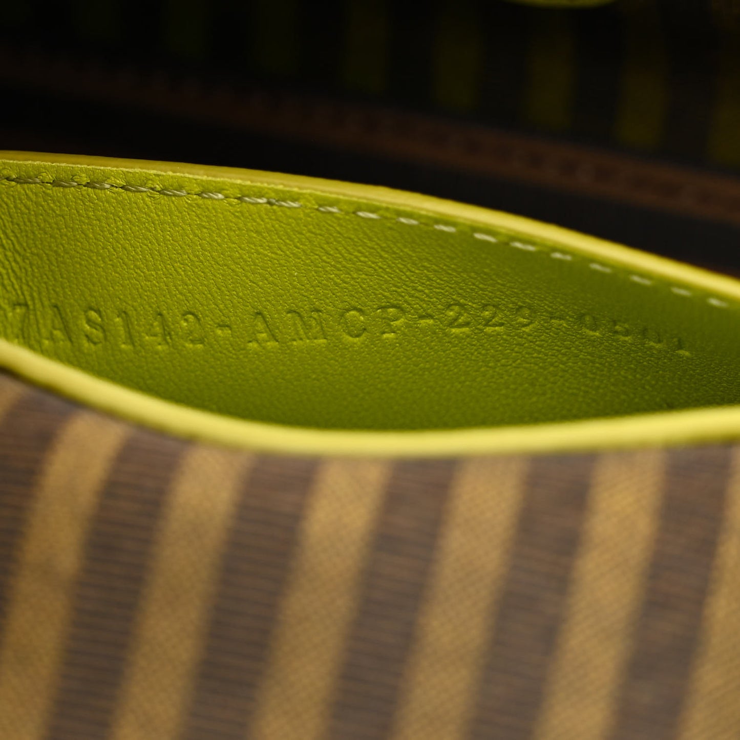 Silk Satin Phone Baguette Wasabi