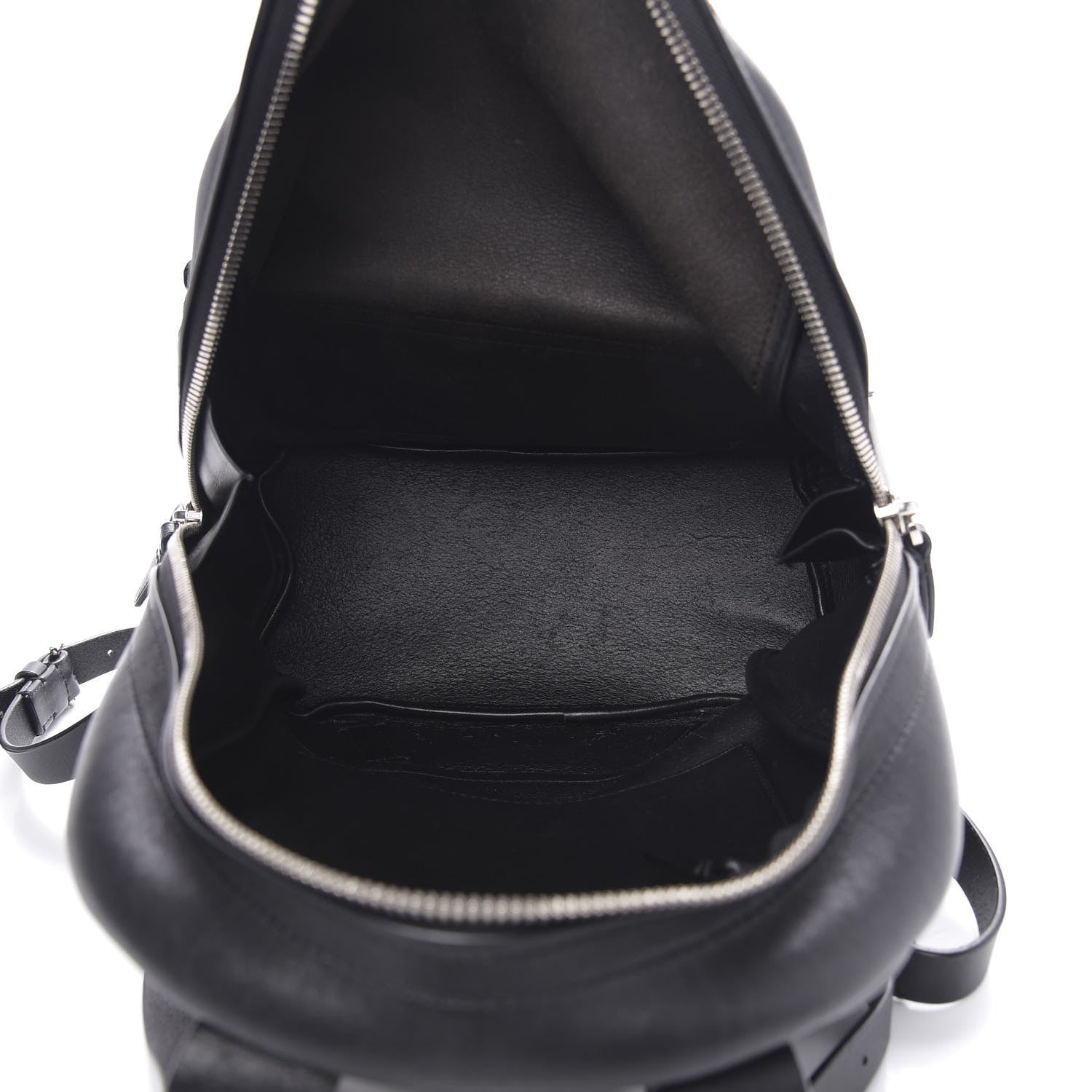 3.1 Phillip Lim 3.1 Lambskin Suede Bi-Color Fringe Mini Bianca Backpack Dark Moss Black 4 of 11