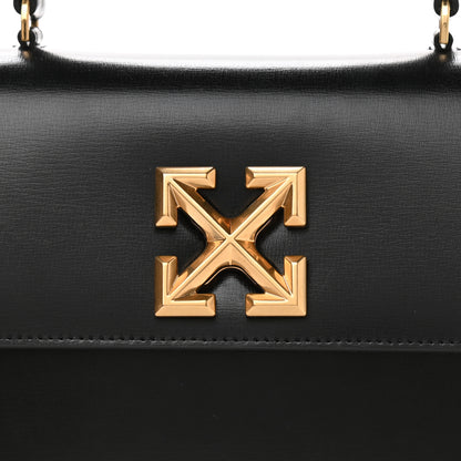 Off-White Calfskin Jitney 4.3 Bag Black 9 of 9