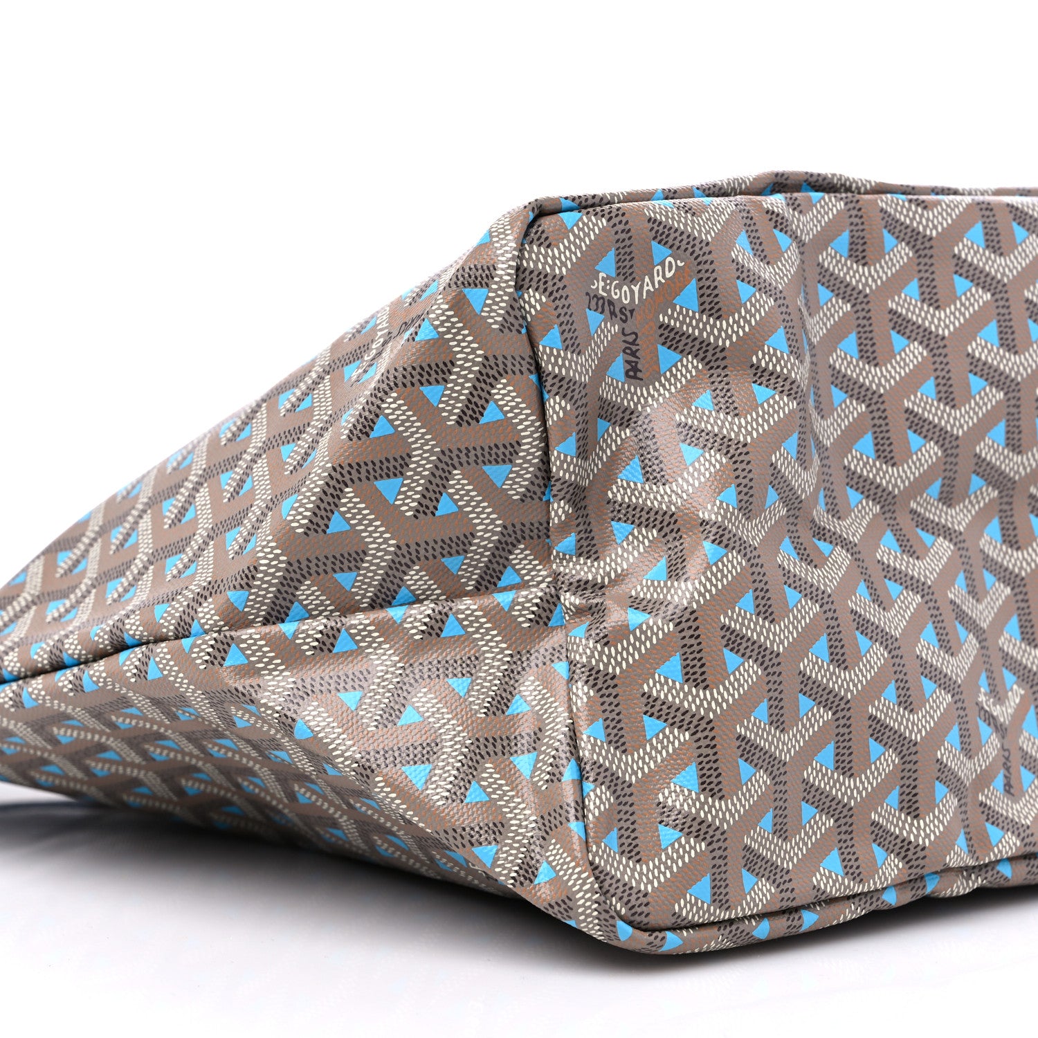 Goyard Goyardine Saint Louis Claire Voie PM Grege Turquoise 7 of 8