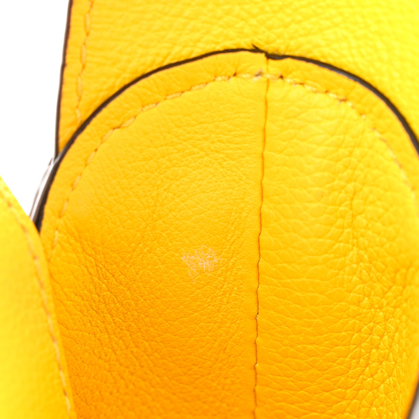 Calfskin La Medusa Mini Hobo Crossbody Yellow