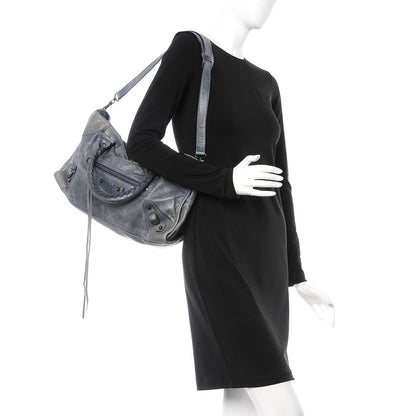 Balenciaga Agneau Classic Hardware Part Time Bleu Roi 3 of 16