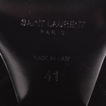 Saint Laurent Velvet Niki 105 Thigh High Boots 41 Black 5 of 6