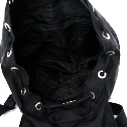 Prada Nylon Vela Medium Backpack Black 5 of 14