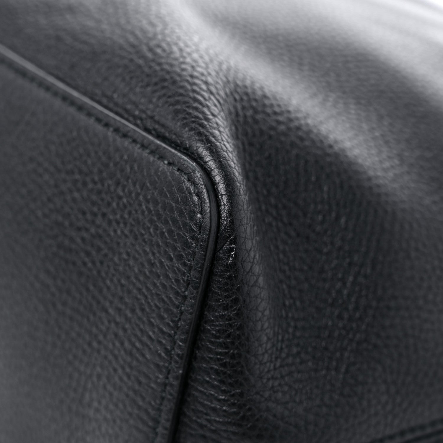 Gucci Pebbled Calfskin Large Soho Hobo Black 11 of 14
