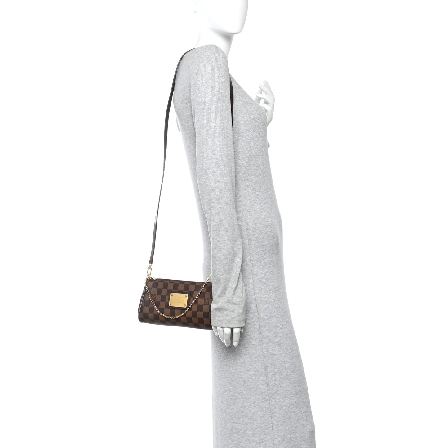 Damier Ebene Eva Clutch