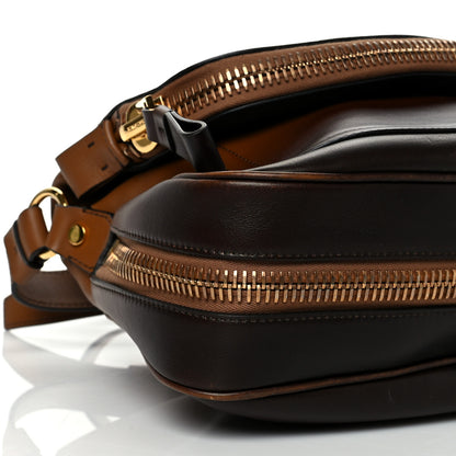 Tom Ford Grained Calfskin Medium Shaded Jennifer Crossbody Bag Brown 9 of 11