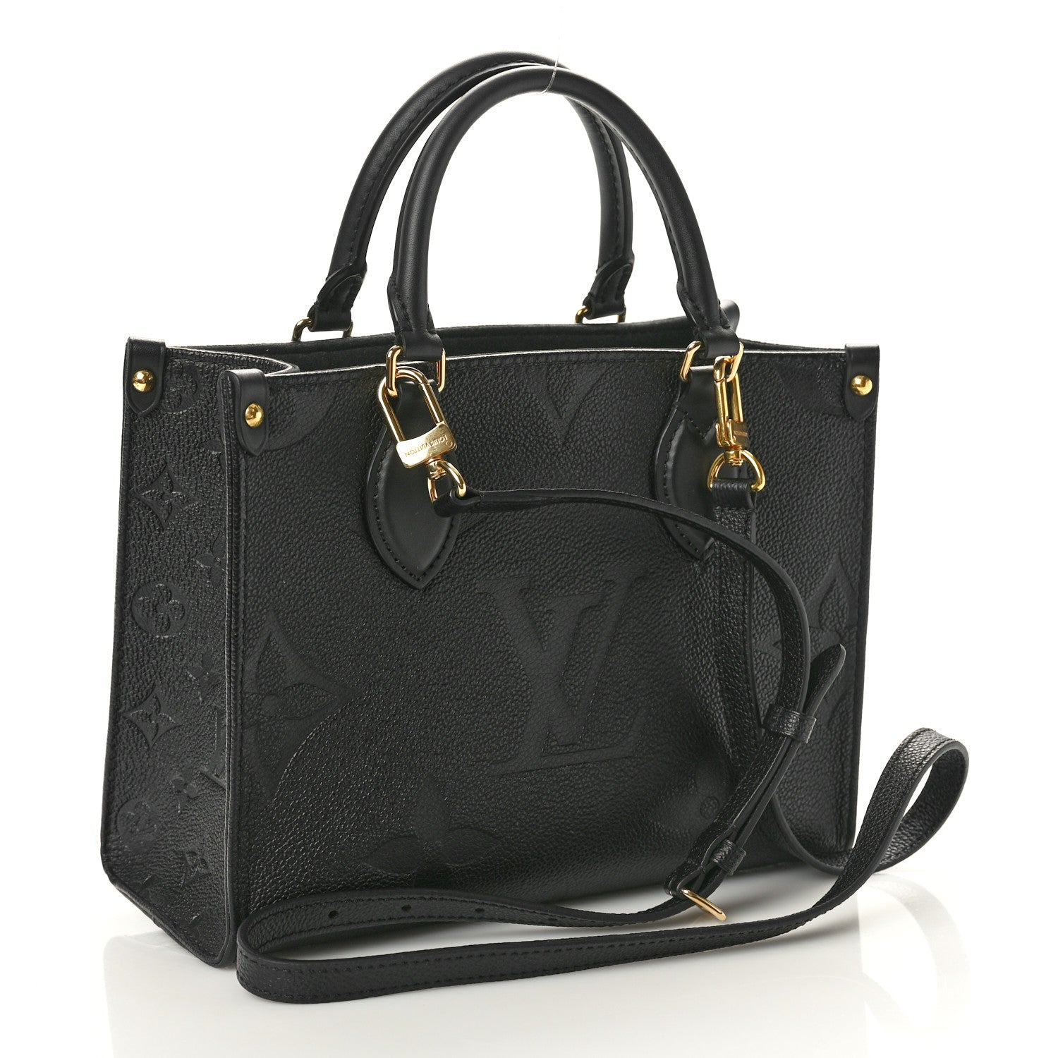 Louis Vuitton Empreinte Monogram Giant Onthego PM Black 3 of 9
